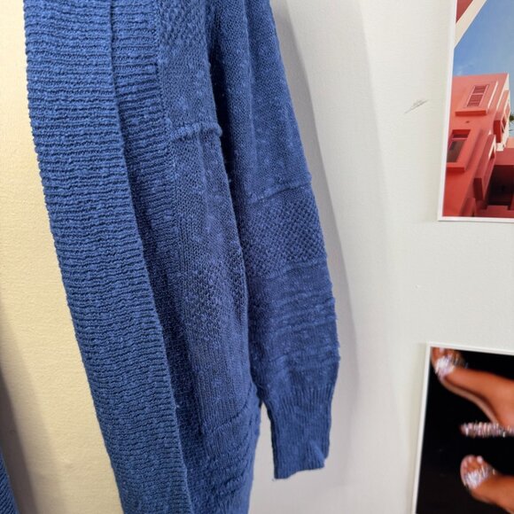 NWT Roxy Navy Light Woven Cartigan Countrycore $50 - XS - Picture 3 of 10